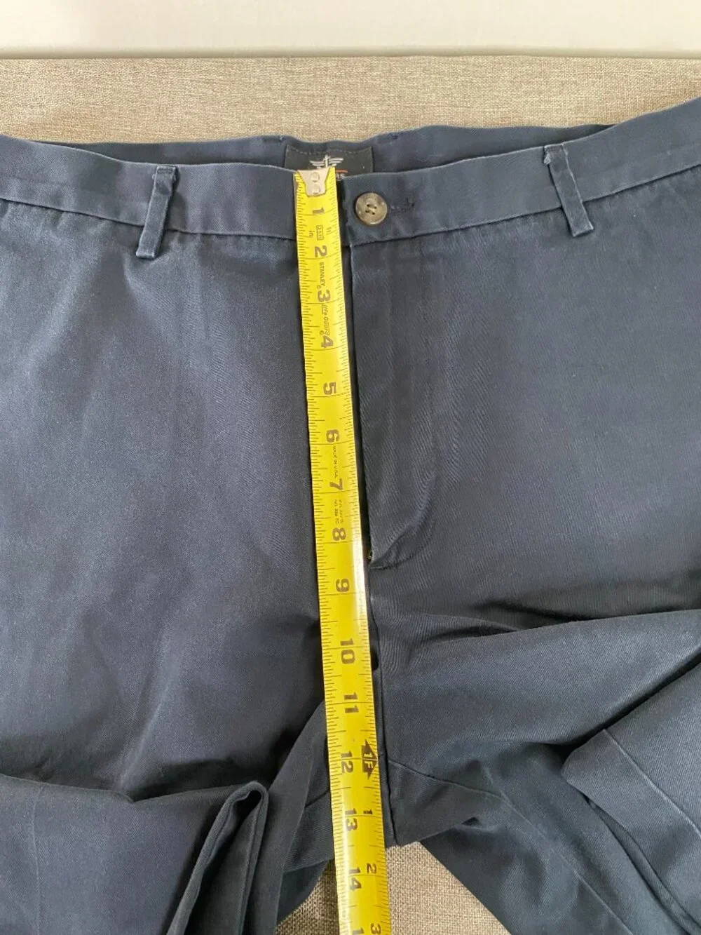 Dockers CLASSIC FIT D3 Khaki Pants Men's 36 x 31 Mid Rise Blue Casual